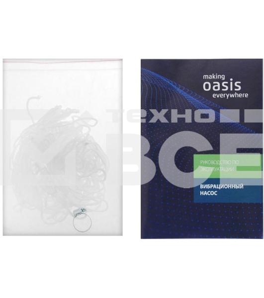 Насос погружной колодезный VN 0.42/60-10N P0000012510, 1.08 м³/ч, макс. 60 м., глубина п. 35 м.,Oasis