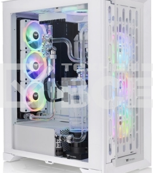 Компьютерный корпус Thermaltake CTE T500 TG ARGB белый без БП ATX 3x140mm 2xUSB3.0 1xUSB3.1 audio bott PSU