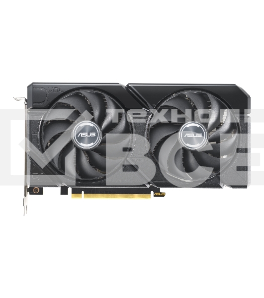 Видеокарта Asus DUAL-RTX4070-O12G-EVO RTX4070 12Gb 192bit GDDR6X 2520/21000 HDMIx1 DPx3 HDCP Ret 90YV0J15-M0NA00