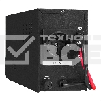 Комплект источника бесперебойного питания Exegate EX295986RUS + батарея 40Aч EX282979RUS 1шт (инвертор, синус, для котла) ExeGate SineTower SZ-600.LCD.AVR.1SH <600VA/360W, чистый синусоида, LCD дисплей, AVR, 1*Schuko, линейно-интерактивный, Black> + батарея ExeGate HR 12-40 (12В, 40Ач) 1шт, фото4