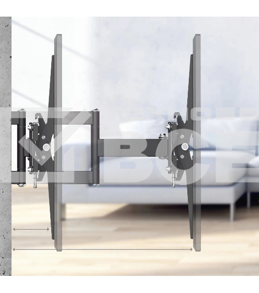 Кронштейн для телевизора Hama 00220830 черный 32