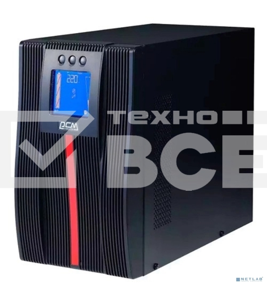 Источник бесперебойного питания, 3000 Вт/3000 ВА, напольный UPS Powercom MAC-3000, 3000 Wt/3000 VA, tower
