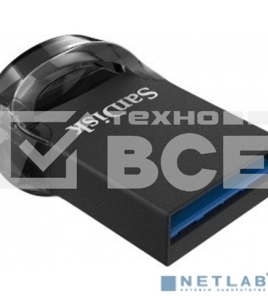 Флеш диск Sandisk Ultra Fit™ USB 3.1 32GB - Small Form Factor Plug & Stay Hi-Speed USB Drive