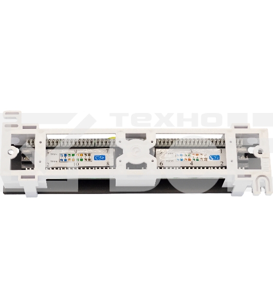 Патч-панель настенная 12хRJ-45, UTP, Cat.5e