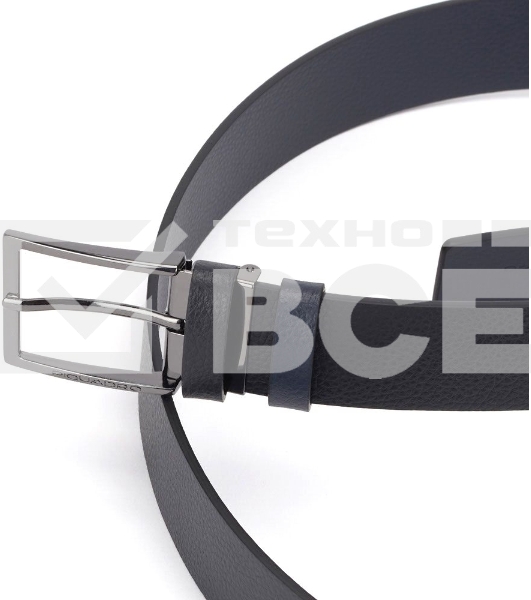 Ремень мужской Piquadro Modus Special CU5928MOS/NBLU черный/синий натур.кожа