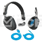 Гарнитура JLAB GO Work Wireless Headset, для компьютера/мобильных устройств, накладные, bluetooth, черный [ieuhbgoworkrblk4], фото6