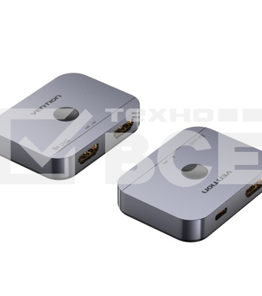 Переключатель - разветвитель Vention HDMI v2.1 двунаправленный 2x1/1x2
