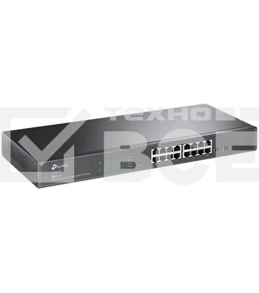 Коммутатор TP-Link Jetstream 16-port gigabit smart switch with 2-gigabit uplink ports