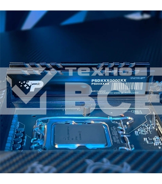 Оперативная память Patriot Signature Premium, DDR5, 8GB (1x8 GB), 5200 MHz, CL42, радиатор, черный