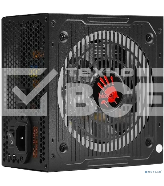 Блок питания Bloody BD-PS750G, 750Вт, 80 PLUS Gold, 120мм, модульный, черный