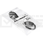 Кабель питания ExeGate Power EC-0,5P (C13->C14, VDE-250V-3*1.0mm2, медь, черный, 16A, 0.5м), фото 1