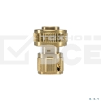 Коннектор латунный, быстросъемный, для шланга 3/4 Четыре Сезона, фото3