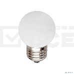 Лампа светодиодная LED 3Вт Е27 220В 3000К G45 шар LLE-G45-3-230-30-E27 IEK, фото4