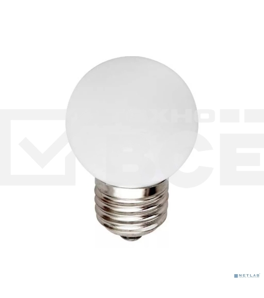 Лампа светодиодная LED 3Вт Е27 220В 3000К G45 шар LLE-G45-3-230-30-E27 IEK