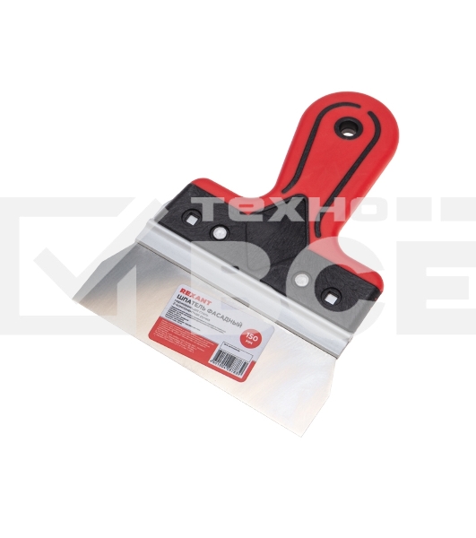 Шпатель фасадный Rexant нержавеющая сталь, 150 мм, 2-компонентная ручка