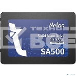 Накопитель SSD Netac SA500, 480Gb, SATA III, 2.5