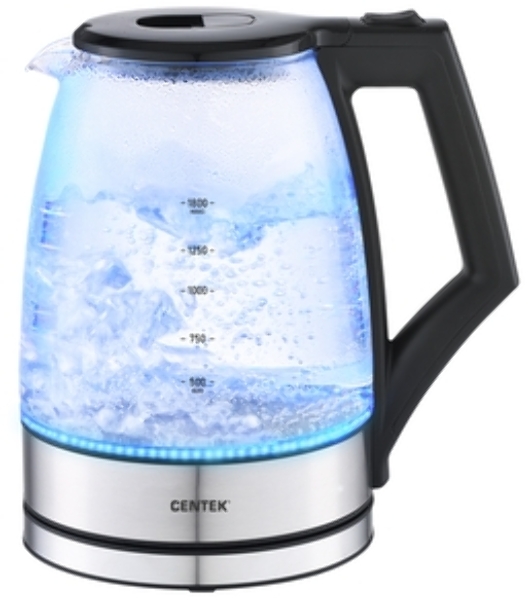 Чайник электрический Centek CT-0014 черный, 1.8л, 2200 Вт