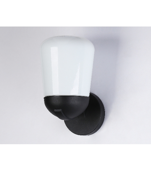Светильник Ambrella light ST2083 BK/FR черный/белый матовый IP54 E27 max 40W 260*150*185
