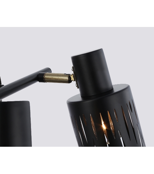 Светильник Ambrella light TR8668/2 BK/SB чёрный/бронза E14/2 max 60W 360*100*190