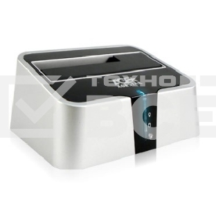 Док-станция для HDD AgeStar 3CBT2 SATA II пластик серебристый 1