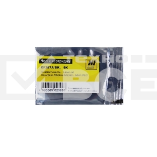 Чип Hi-Black к картриджу HP LJ Enterprise M506/M527/M501 (CF287A) OEM SIZE, Bk, 9K