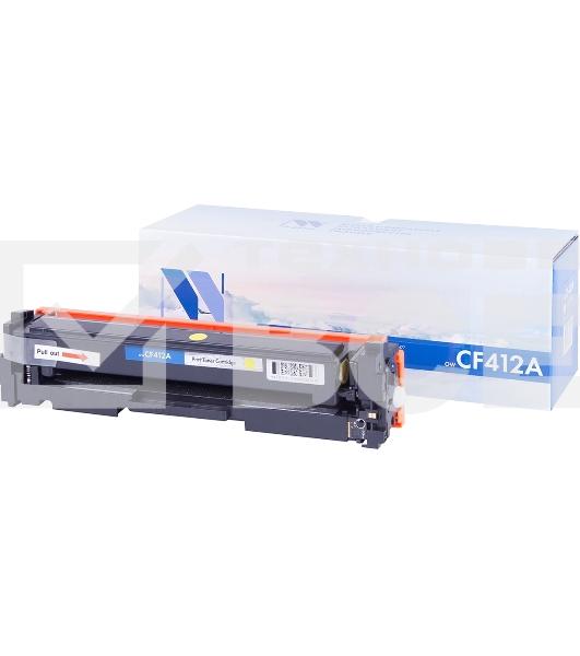Картридж лазерный NV Print совместимый для LJ Pro M477fdn/M477fdw/M477fnw/M452dn/M452nw CF412A Yellow (2300k)