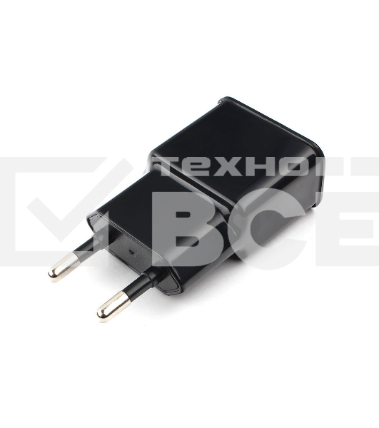 Адаптер питания Cablexpert MP3A-PC-12 100/220V - 5V USB 2 порта, 2.1A, черный