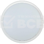 Светильник Iek LDPO0-4004-18-4000-K01 LED ДПО 4004 18Вт IP54 4000K круг белый IEK, фото 1