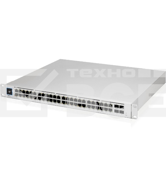 Коммутатор UBIQUITI USW-PRO-48-POE 48PORT 1000M 2SFP POE