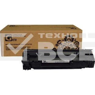 Картридж лазерный GalaPrint GP-CB435/436/CE285A/712/725 (тип CB435/436/CE285A/712/725) черный (2000 стр.) для HP P1005/P1006/P1007/P1008/P1505/P1505N/M1120/M1120N/M1522N/M1522NF/P1100/P1102/P1102W/M1130/M1132/1210/M1212nf/M1212nfw/M1217MF/Canon LBP-3010/3