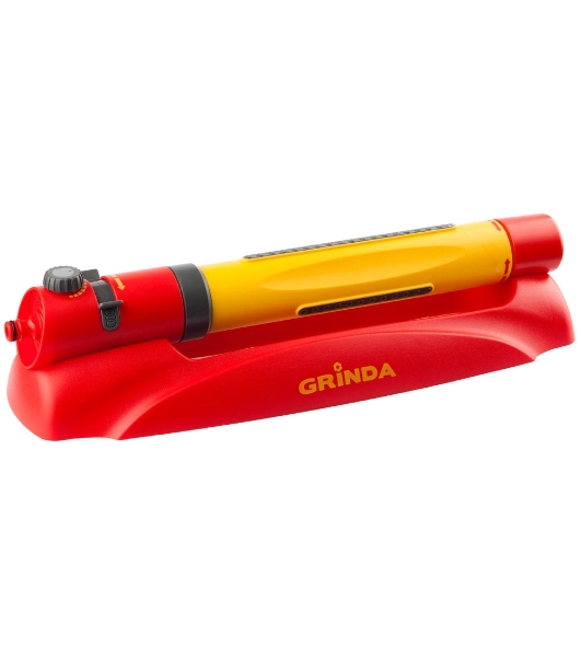 Полив GRINDA GX-19, 112 м2 3 режима, 19 отверстий, распылитель веерный, пластиковый
