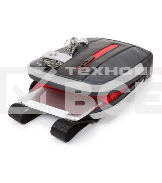 Сумка мужская Piquadro Urban CA3084UB00/NGR черный/серый натур.кожа