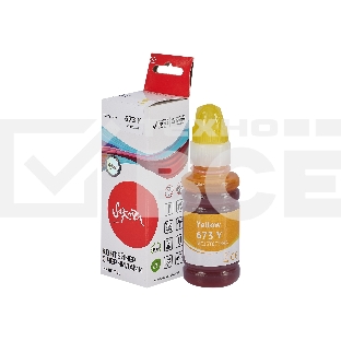 Контейнер с чернилами Sakura C13T67344A (673 Y) для Epson, желтый, 5400 к., 70 мл.