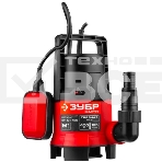 Насос ЗУБР НПГ-М1-400 мастер м1 погружной дренажный для грязной воды d частиц до 35мм 400Вт 125л/м, фото5