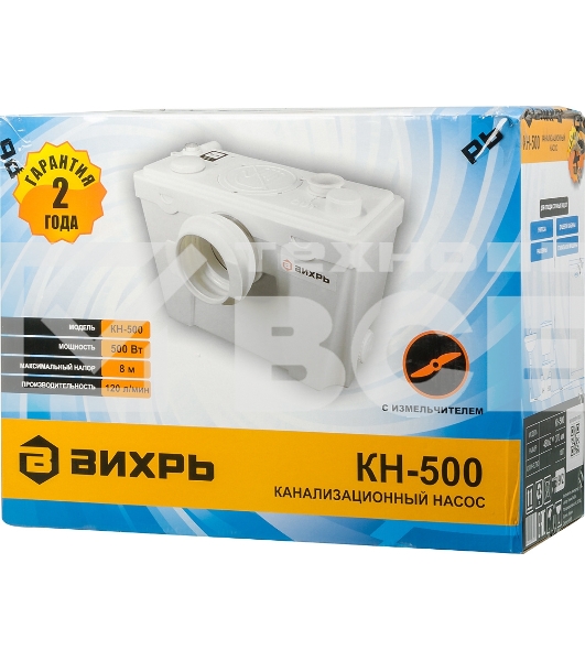 Насос канализационный Вихрь КН-500 68/9/2