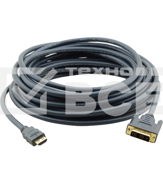Кабель   Kramer C-HM/DM-15 HDMI-DVI (Вилка - Вилка), 4,6 м