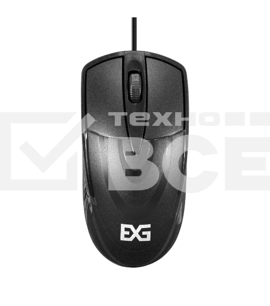 Мышь проводная ExeGate Professional Standard SH-8025 черный, 1000 dpi, USB, кнопки - 3