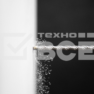 Бур по бетону, двойная спираль, Cobalt W-tip, 10x260 мм, SDS PLUS Denzel