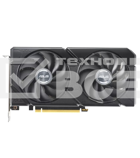 Видеокарта Asus DUAL-RTX4070-O12G-EVO RTX4070 12Gb 192bit GDDR6X 2520/21000 HDMIx1 DPx3 HDCP Ret 90YV0J15-M0NA00