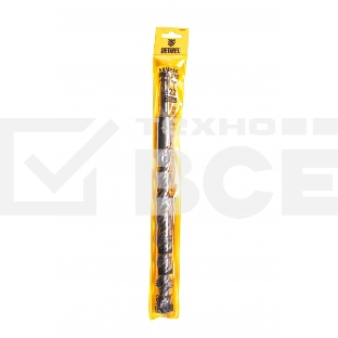 Бур по бетону, двойная спираль, Cobalt W-tip, 22x310 мм, SDS PLUS  Denzel