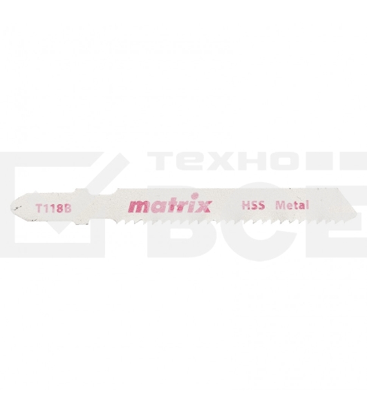 Полотна для электролобзика MATRIX по металлу, 3 50 x 2 мм 78229