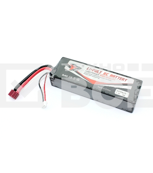 Аккумулятор Li-Pol 7.4V 7544128 5200mAh T-plug