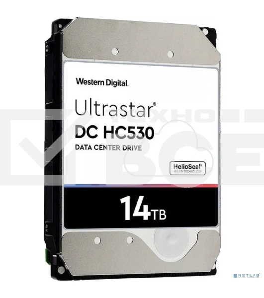 Жесткий диск HDD Server WD/HGST ULTRASTAR HE14 (3.5’’, 14TB, 512MB, 7200 RPM, SATA 6Gb/s, 512E SE), SKU: 0F31284
