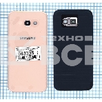 Задняя крышка для Samsung A520 Galaxy A5 (2017) розовая, фото 1