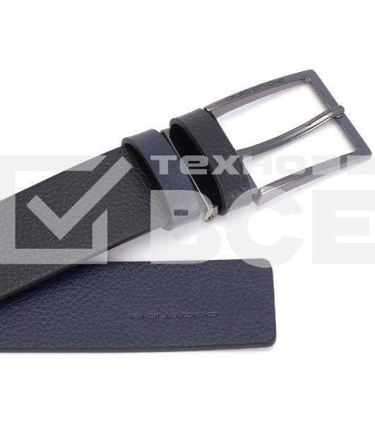 Ремень мужской Piquadro Modus Special CU5928MOS/NBLU черный/синий натур.кожа