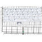 Клавиатура для ноутбука Acer Swift 5 SF514-52T серебристая с подсветкой, фото3