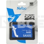 Накопитель SSD Netac SA500, 480Gb, SATA III, 2.5
