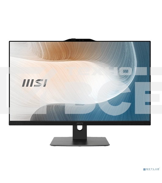 Моноблок MSI Modern AM272P 1M AiO 27' FHD (1920x1080)IPS AG Non-touch, Core i7-150U (1.8GHz), 16Gb DDR5(2x8GB),512Gb SSD M.2,Intel UHD,WiFi,BT,camera,WirelessKB&mouse Eng/Rus,NoOS,1y w-ty,черный (9S6-AF8231-1026)