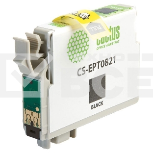 Картридж струйный Cactus CS-EPT0821 черный (13,8 мл) для Epson Stylus Photo R270/290/RX590
