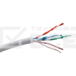 Кабель Exegate UTP 4 EX261518RUS пары кат.5e Exegate Special CCA, бухта 305м, серый, PVC, фото 1